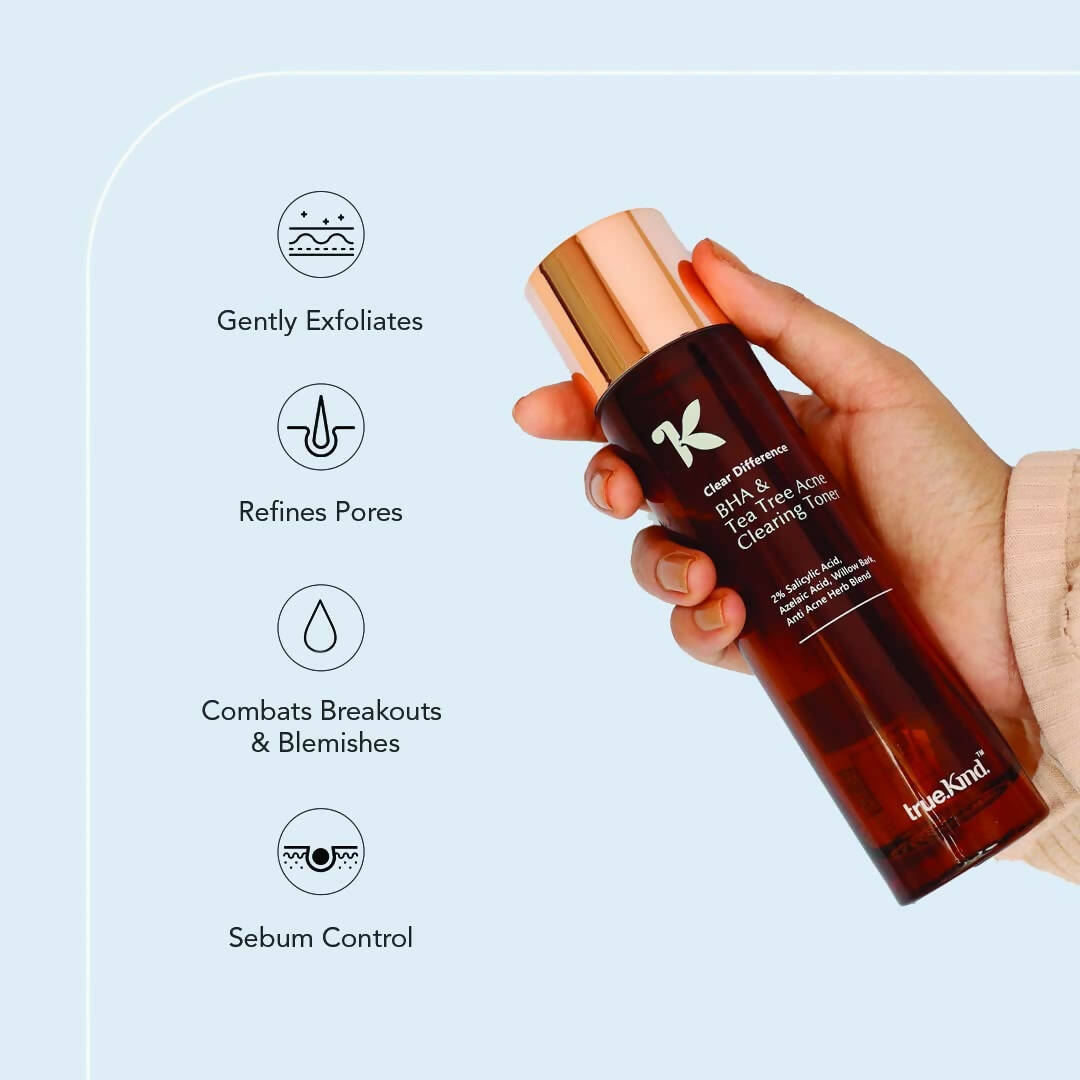 True Kind BHA & Tea Tree Acne Clearing Toner  Grab2Buy True Kind Grab2Buy