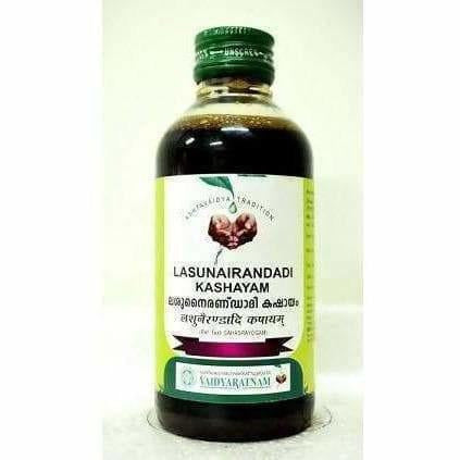 Vaidyaratnam Lasunairandadi Kashayam 