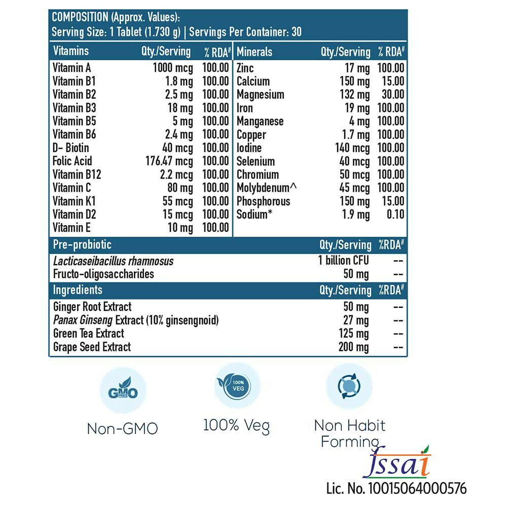 HK Vitals Multivitamin Plus Men Tablets 
