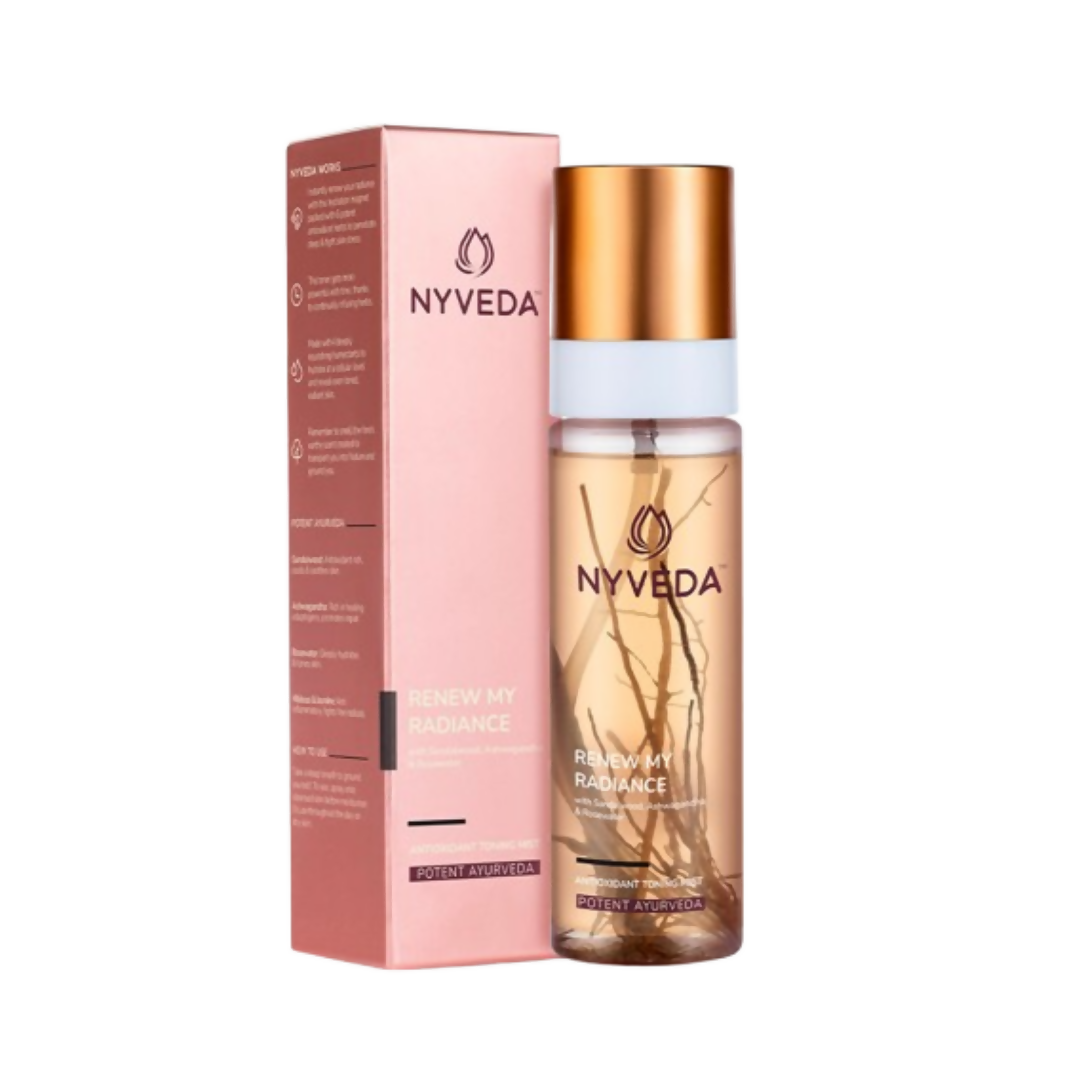 Nyveda Renew My Radiance Antioxidant Toning Mist With Rose Water 