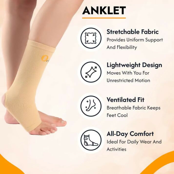 Orth-rem Ankle Stabilizer Foot Sleeve (Pair) 
