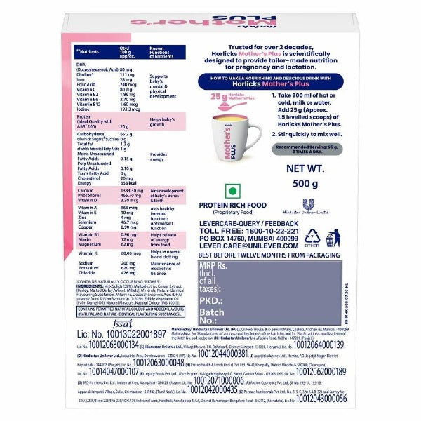 Horlicks Mother's Plus Kesar Flavour - Grab2buy