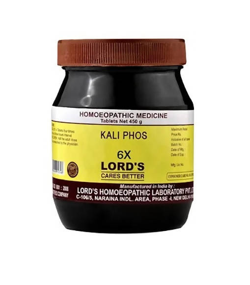 Lord's Homeopathy Kali Phos Biochemic Tablets 