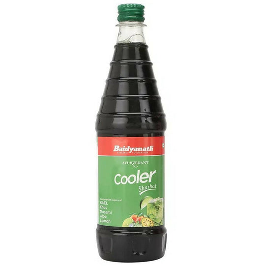 Baidyanath Jhansi Ayurvedant Pure & Natural Cooler Sharbat - Grab2buy