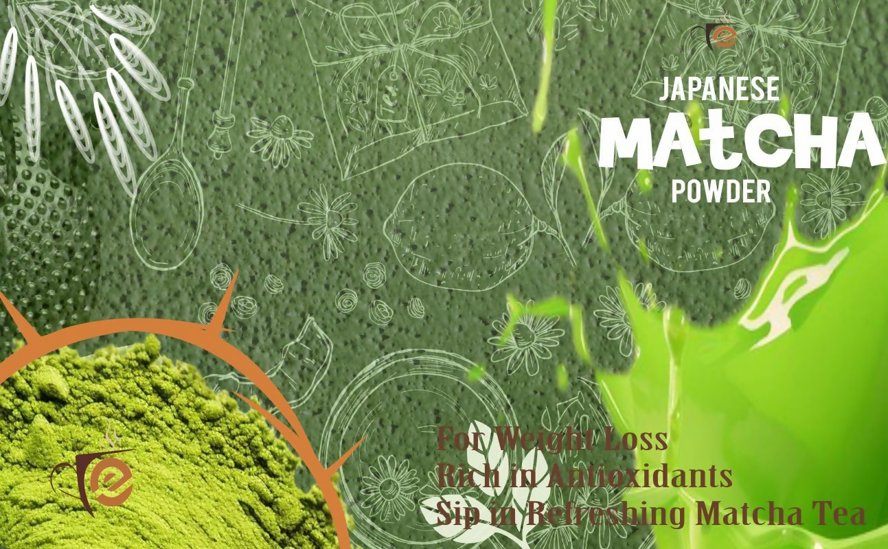 Eteasy Japanese Matcha Green Tea Powder | Swadesiicart