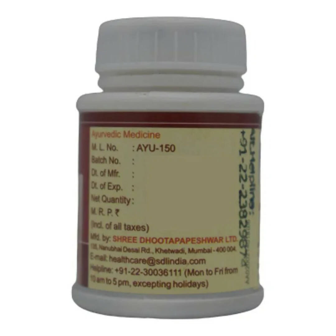 Dhootapapeshwar Vanga Bhasma Tablets 