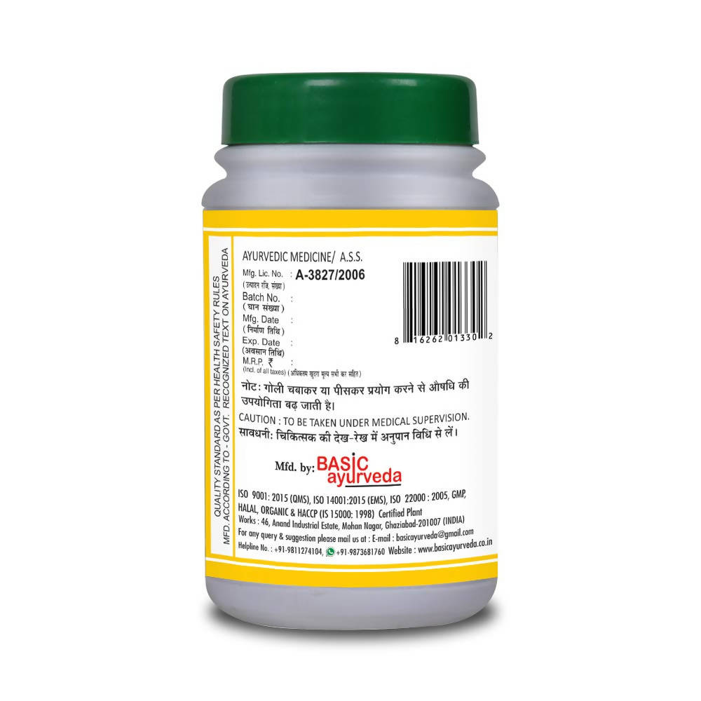 Basic Ayurveda Nityanand Ras Tablet 
