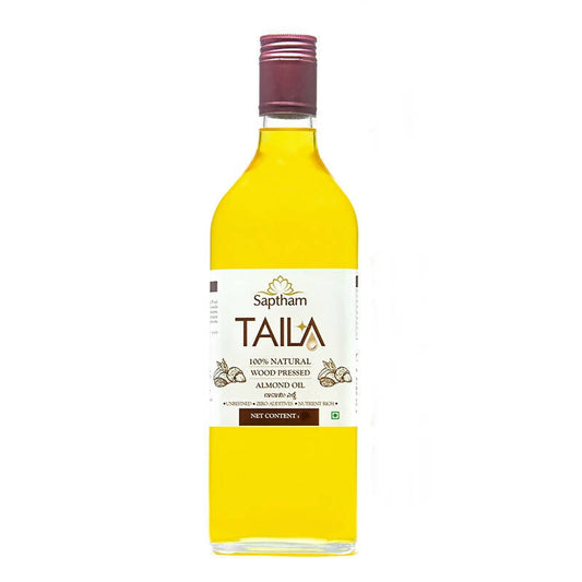 Saptham Taila 100% Wood Pressed Almond Oil - Grab2buy
