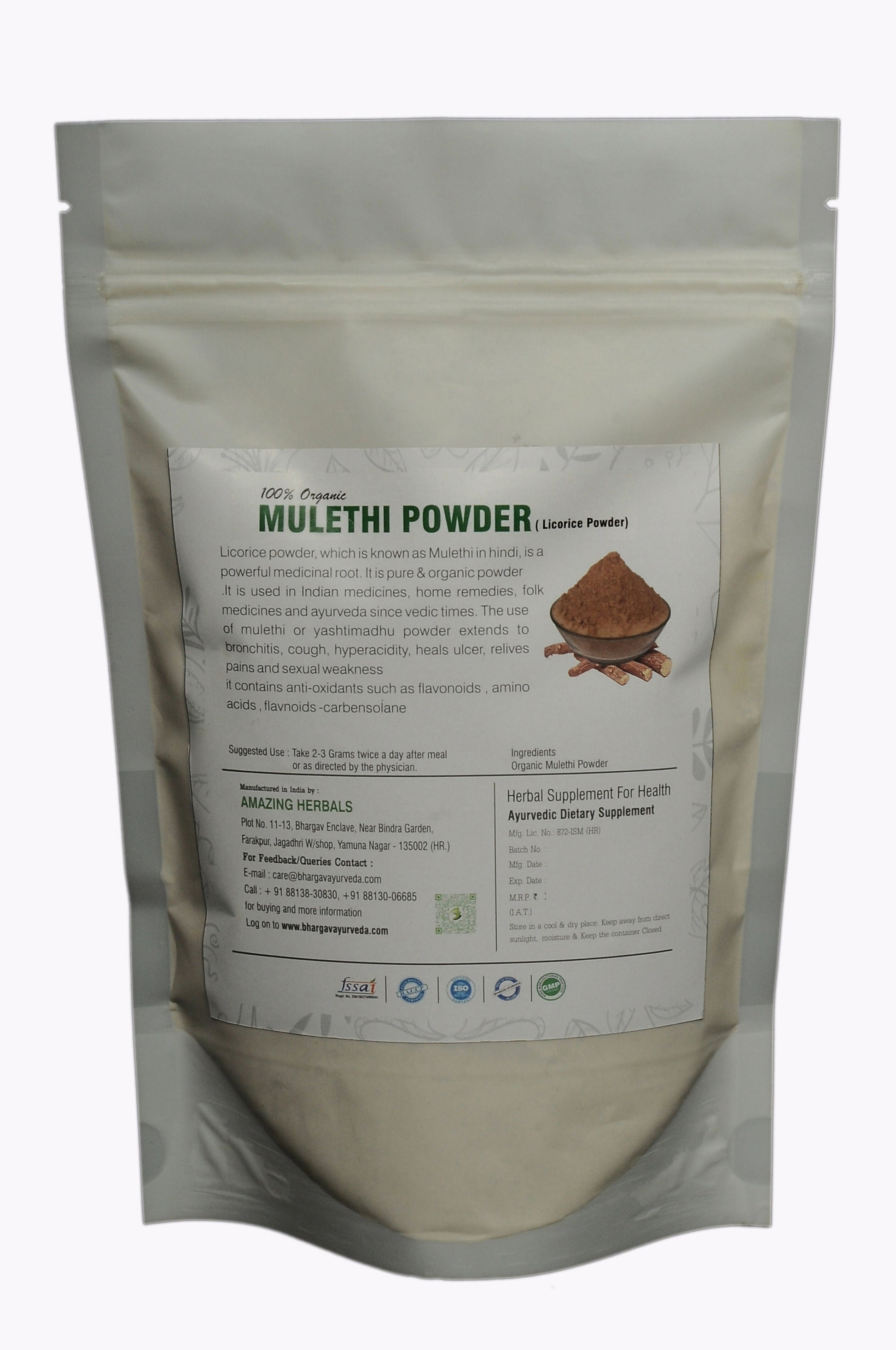 Dr.Bhargav’s Mulethi Powder 