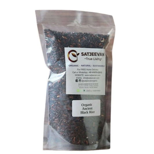 Satjeevan Organic Ancient Black Rice 