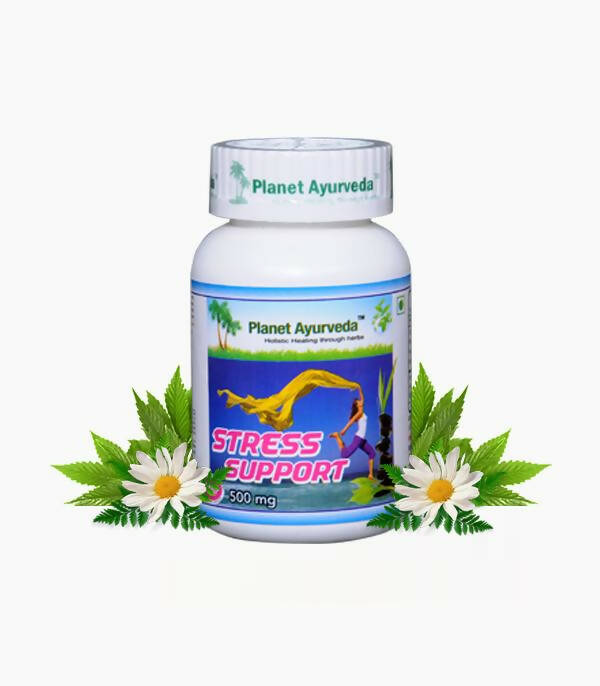 Planet Ayurveda Stress Support Capsules - Grab2buy