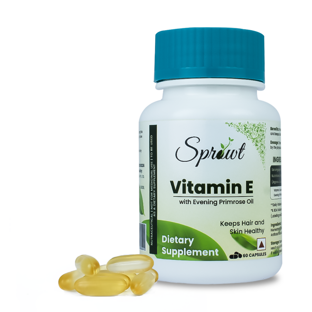 Sprowt Vitamin E Capsules - Grab2buy