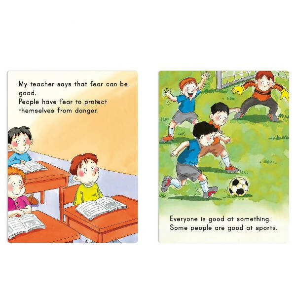 Jolly Scholars Emotional Well Being Hardbound 8 in 1 Stories Book For Kids Ages 3-6 Years| Learn Beauty, Anger, Sadness, Love Family & Friends etc.