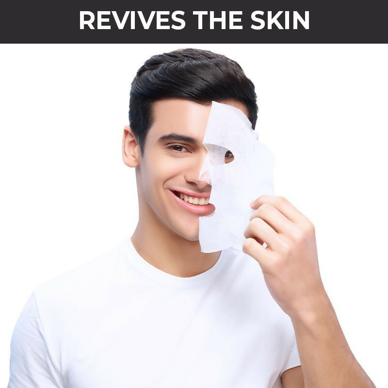 Nykaa Skin Secrets Exotic Indulgence Black Mud + Aloe Vera Sheet Mask For Purified & Hydrated Skin 