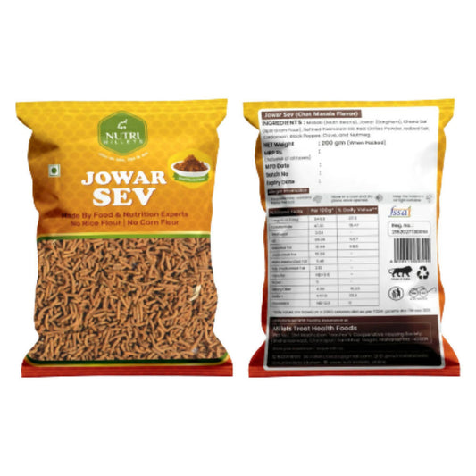 NutriMillets Jowar Sev - Red Masala Flavor - Grab2buy