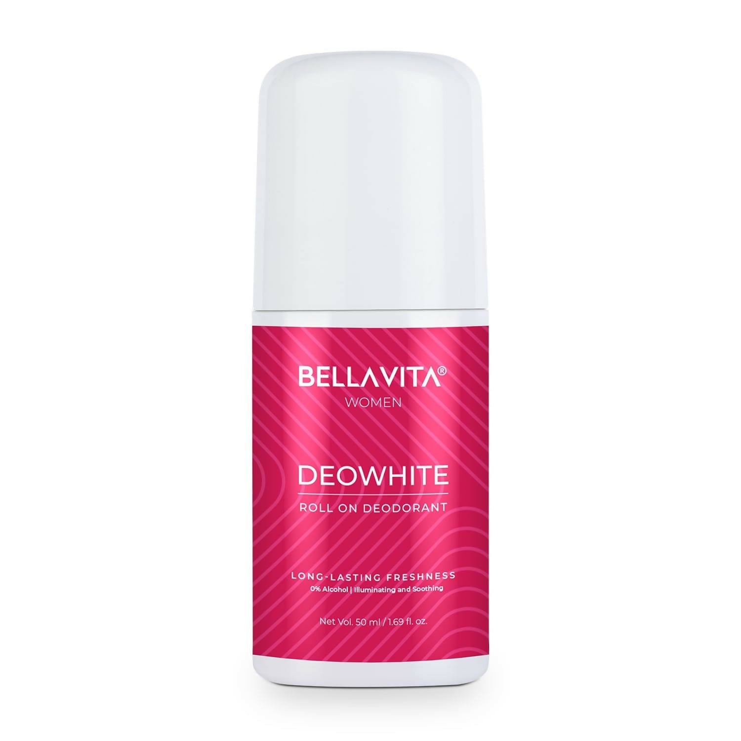 Bella Vita Deo White Natural Underarm Roll On Deodorant for Women 