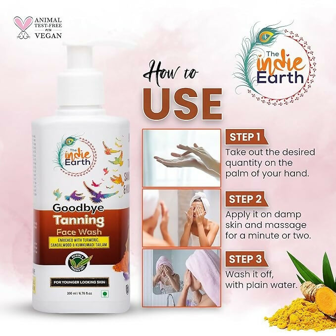 The Indie Earth Goodbye Tanning (Skin Lightening) Facewash  Grab2Buy The Indie Earth Grab2Buy
