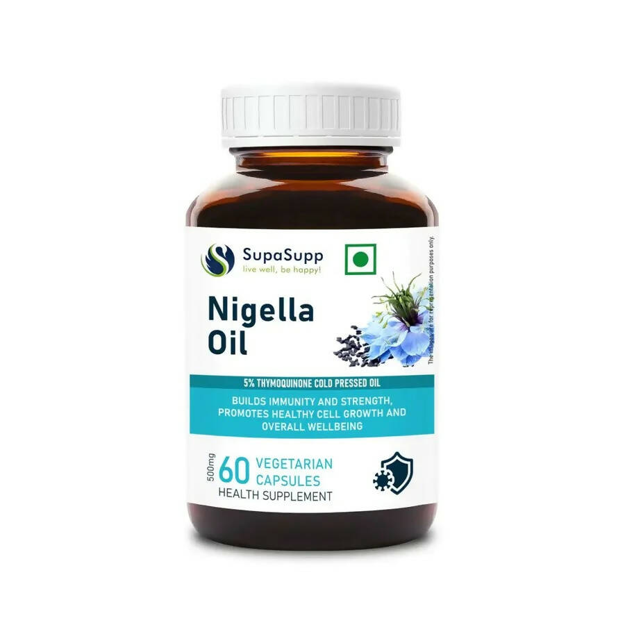 Sri Sri Tattva Supasupp Nigella Oil Capsules - Grab2buy