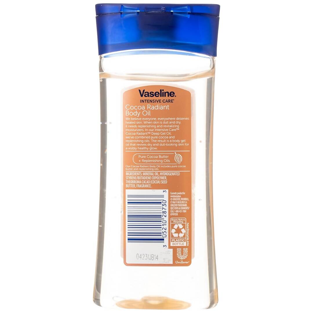Vaseline Intensive Care Cocoa Radiant Body Gel Oil  Grab2Buy Vaseline Grab2Buy