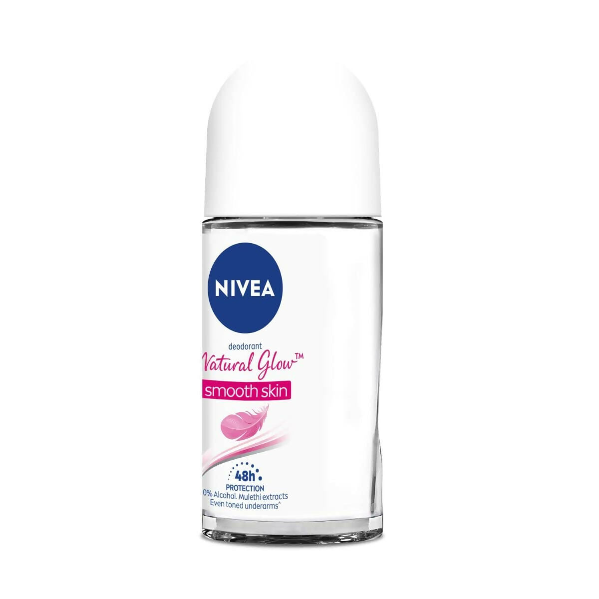 Nivea Natural Glow Smooth Skin Deodorant Roll On For Women 