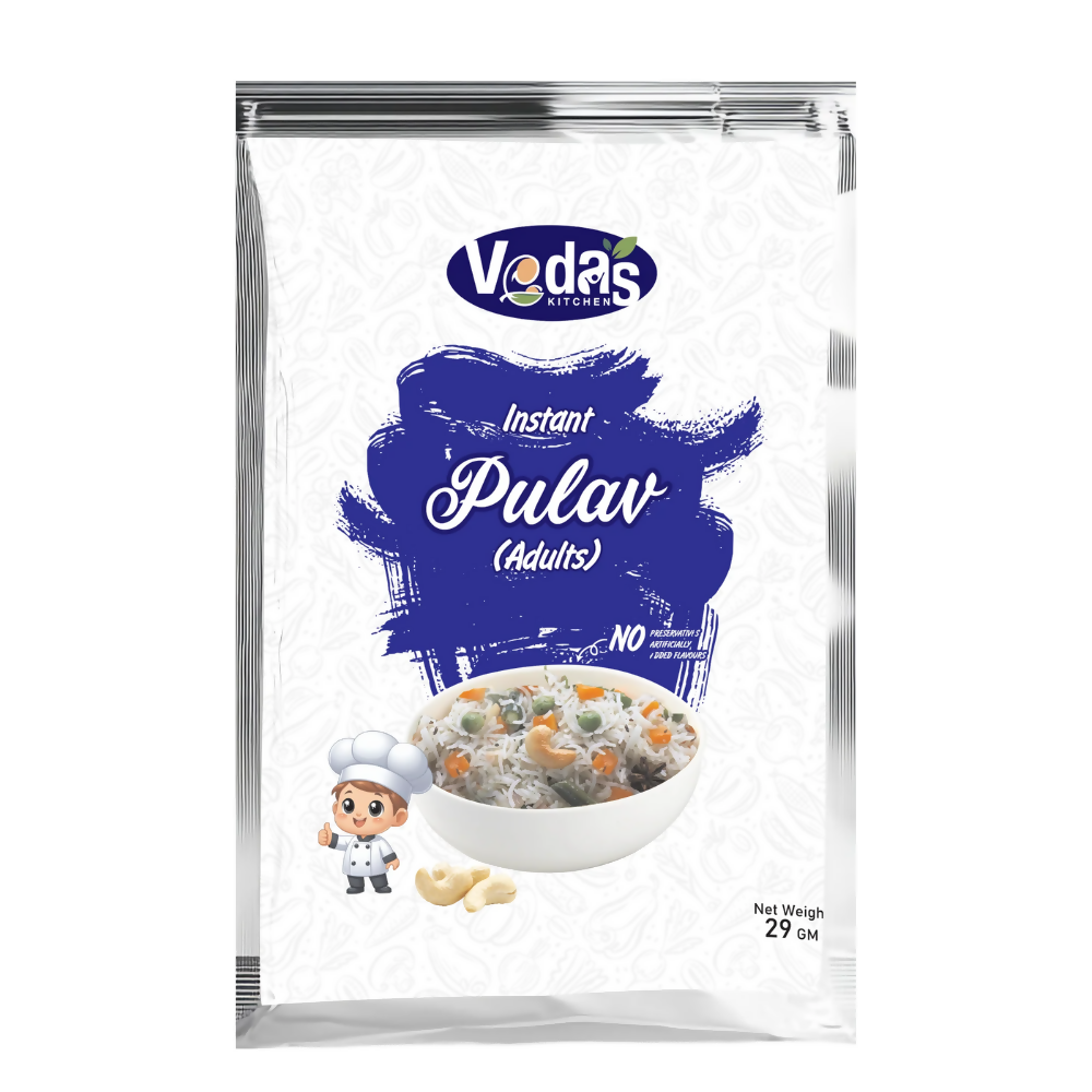 Vedas Kitchen Pulav Instant (Adults)  Grab2Buy Vedas Kitchen Grab2Buy