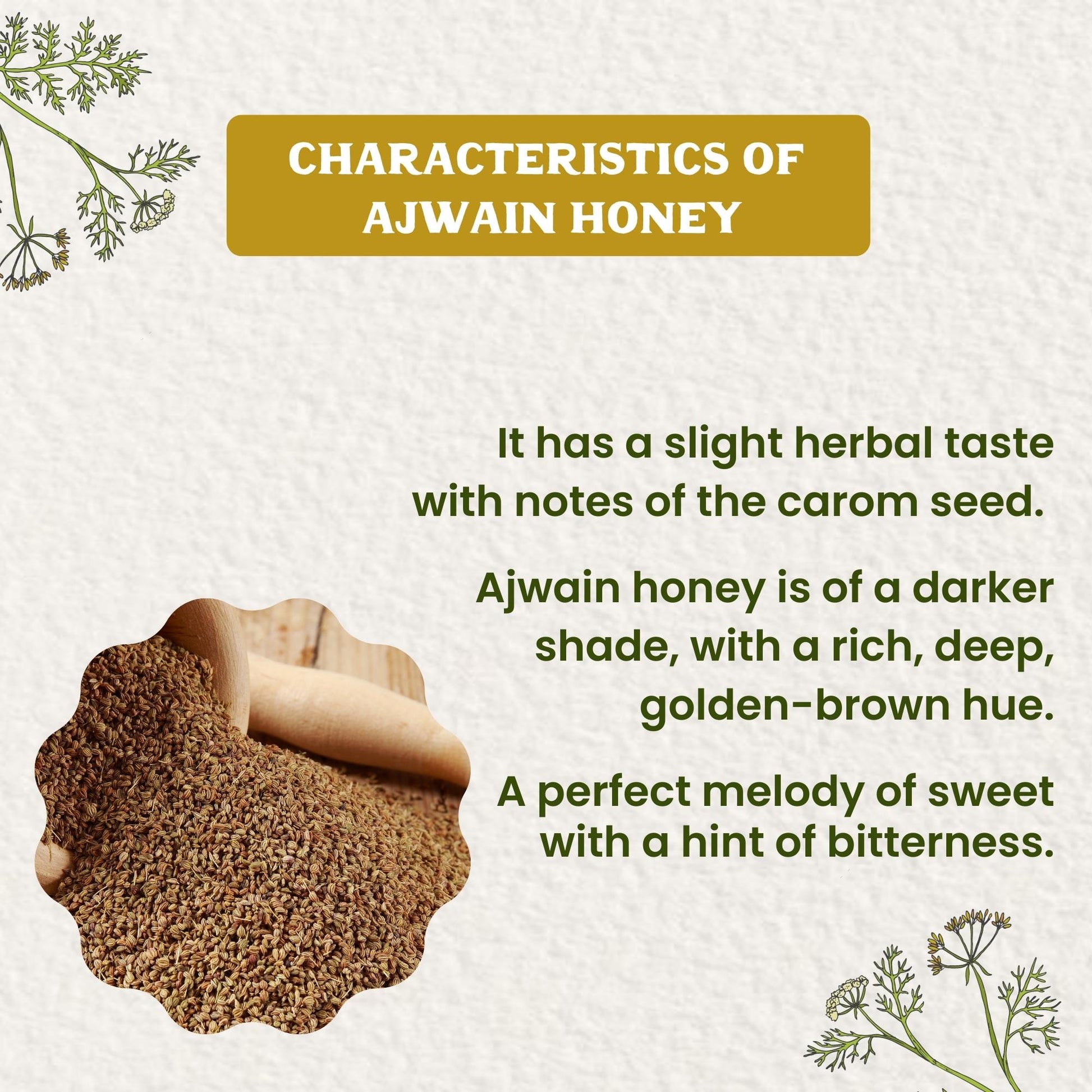 Vediko Origins Raw Ajwain Honey  Grab2Buy Vediko Origins Grab2Buy