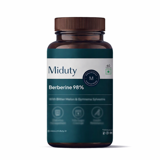 Miduty by Palak Notes Blood Sugar Control Tablets 