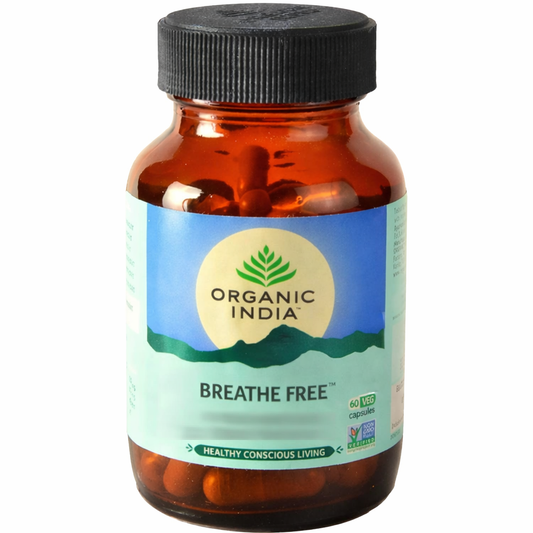 Organic India Breathe Free Capsules 