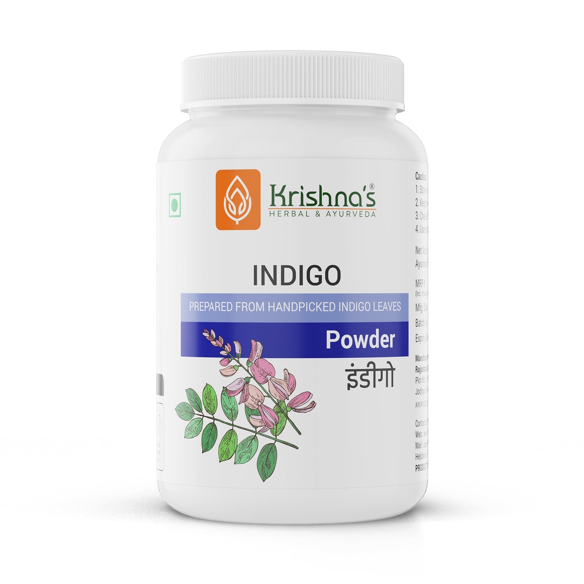 Krishna'S Herbal & Ayurveda Indigo Powder 