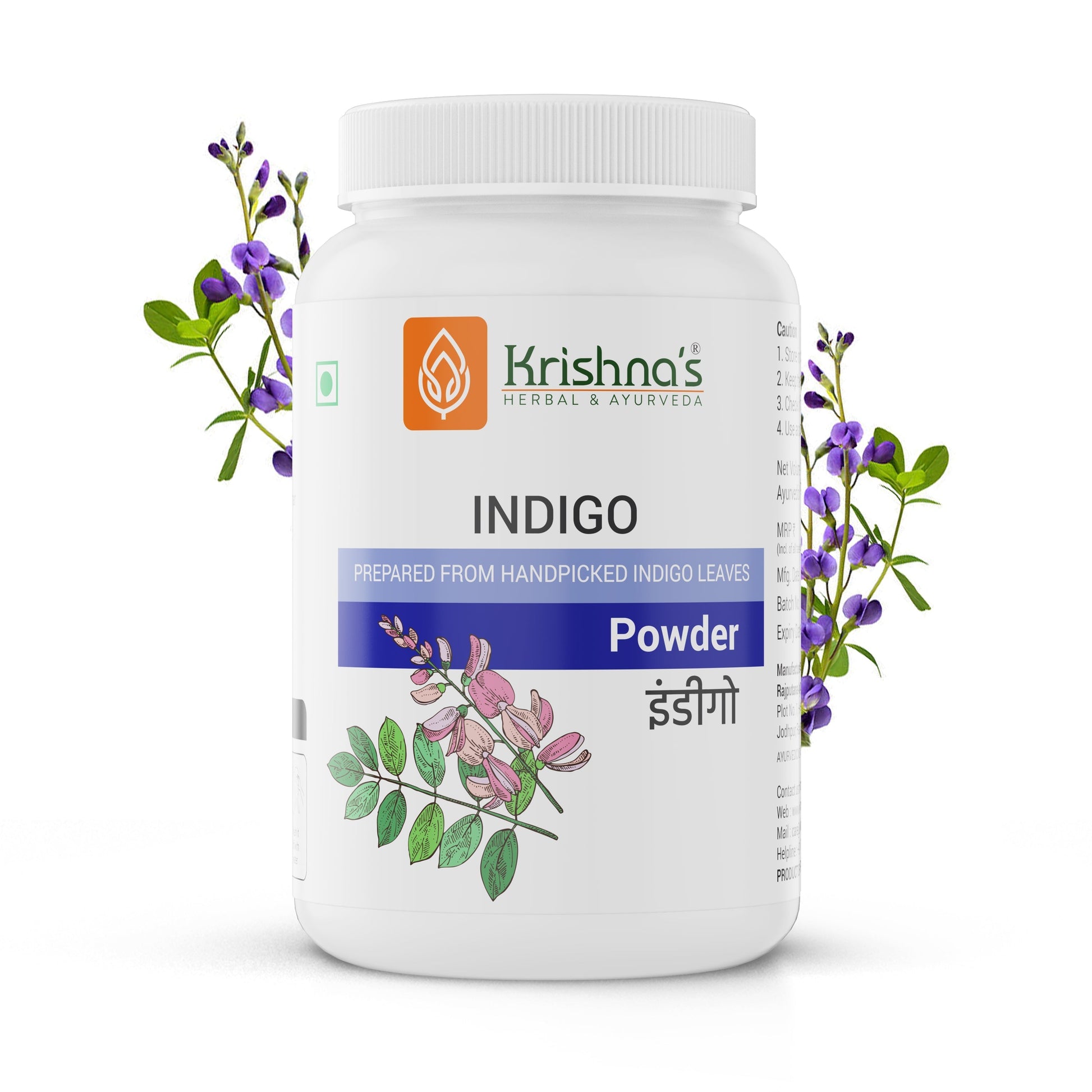 Krishna'S Herbal & Ayurveda Indigo Powder 