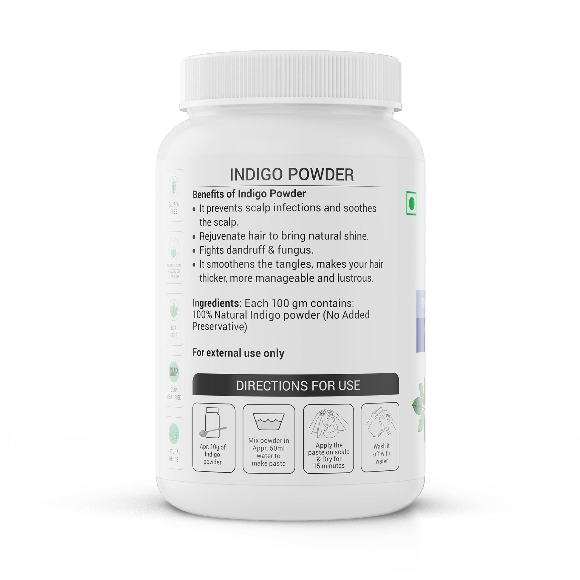 Krishna'S Herbal & Ayurveda Indigo Powder 
