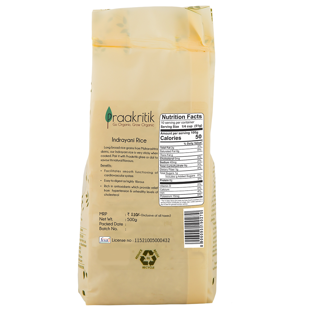 Praakritik Natural Indrayani Rice 