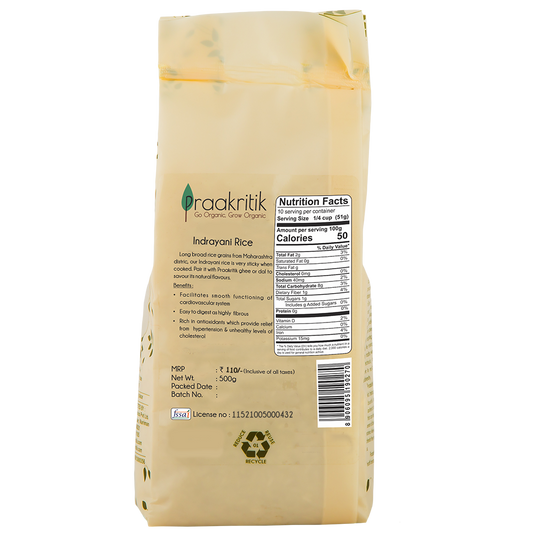Praakritik Natural Indrayani Rice 
