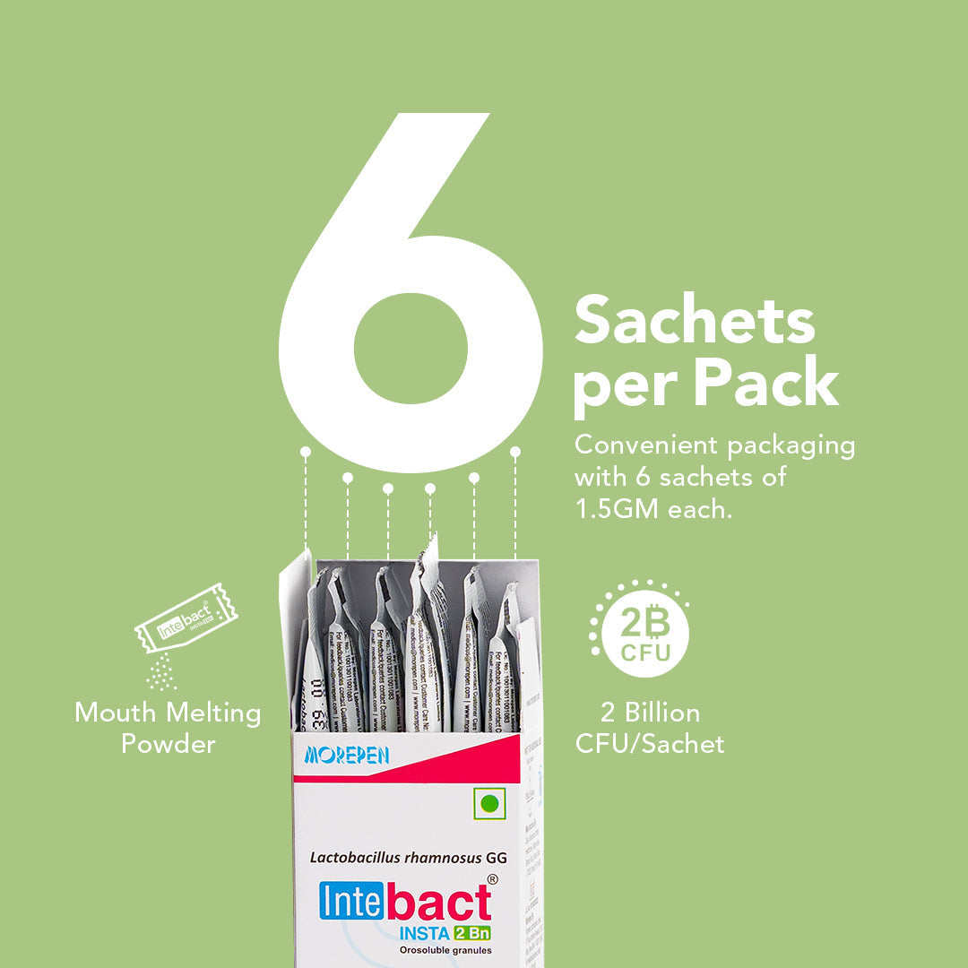 Dr Morpen Intebact Insta Probiotic 2Bn (Vanilla Flavour) - Distacart