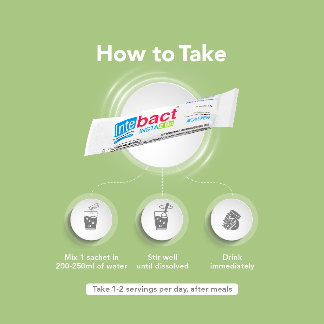 Dr Morpen Intebact Insta Probiotic 2Bn (Vanilla Flavour) - Distacart