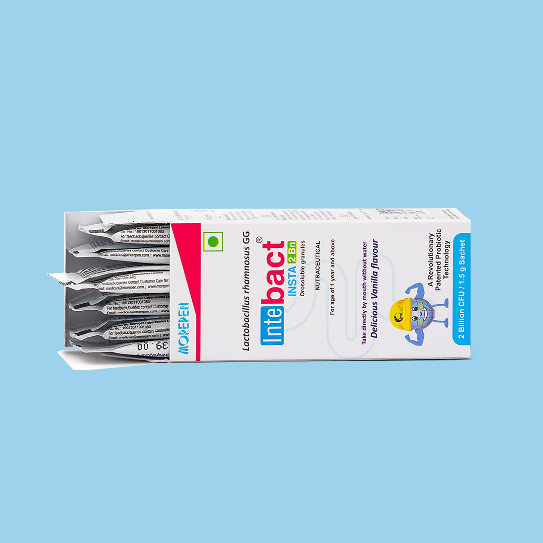 Dr Morpen Intebact Insta Probiotic 2Bn (Vanilla Flavour) - Distacart