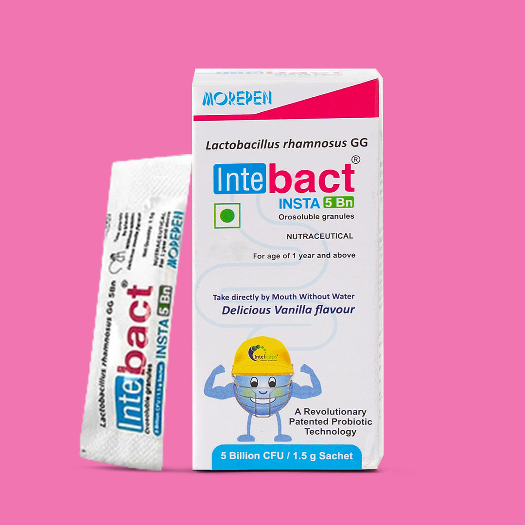 Dr Morpen Intebact Insta Probiotic 5Bn (1.5Gm) - 6 Sachets 