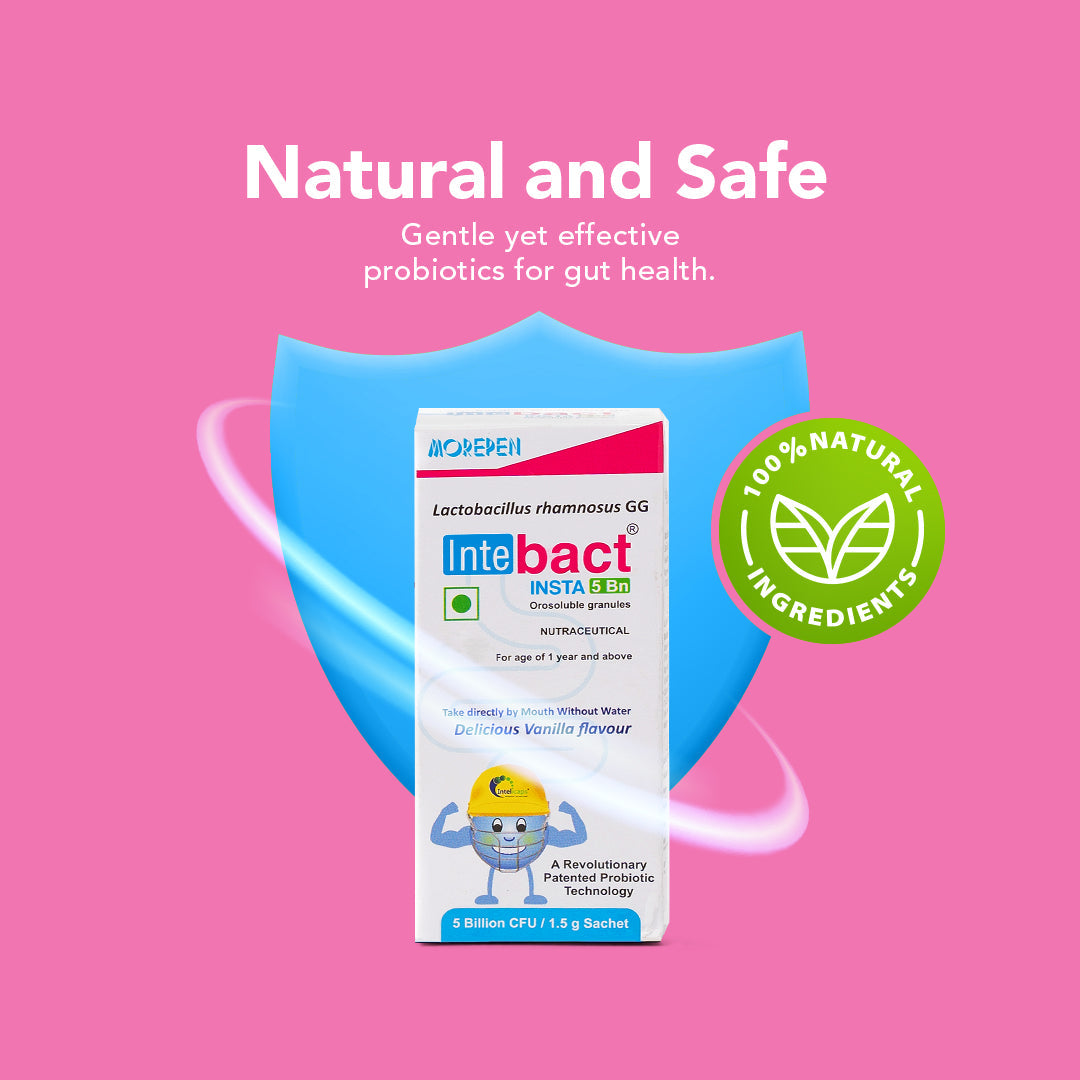 Dr Morpen Intebact Insta Probiotic 5Bn (1.5Gm) - 6 Sachets 