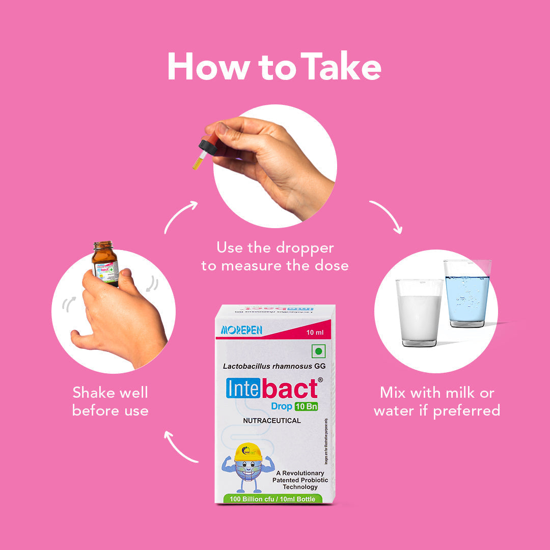 Dr Morpen Intebact Probiotic Drop 10Bn 