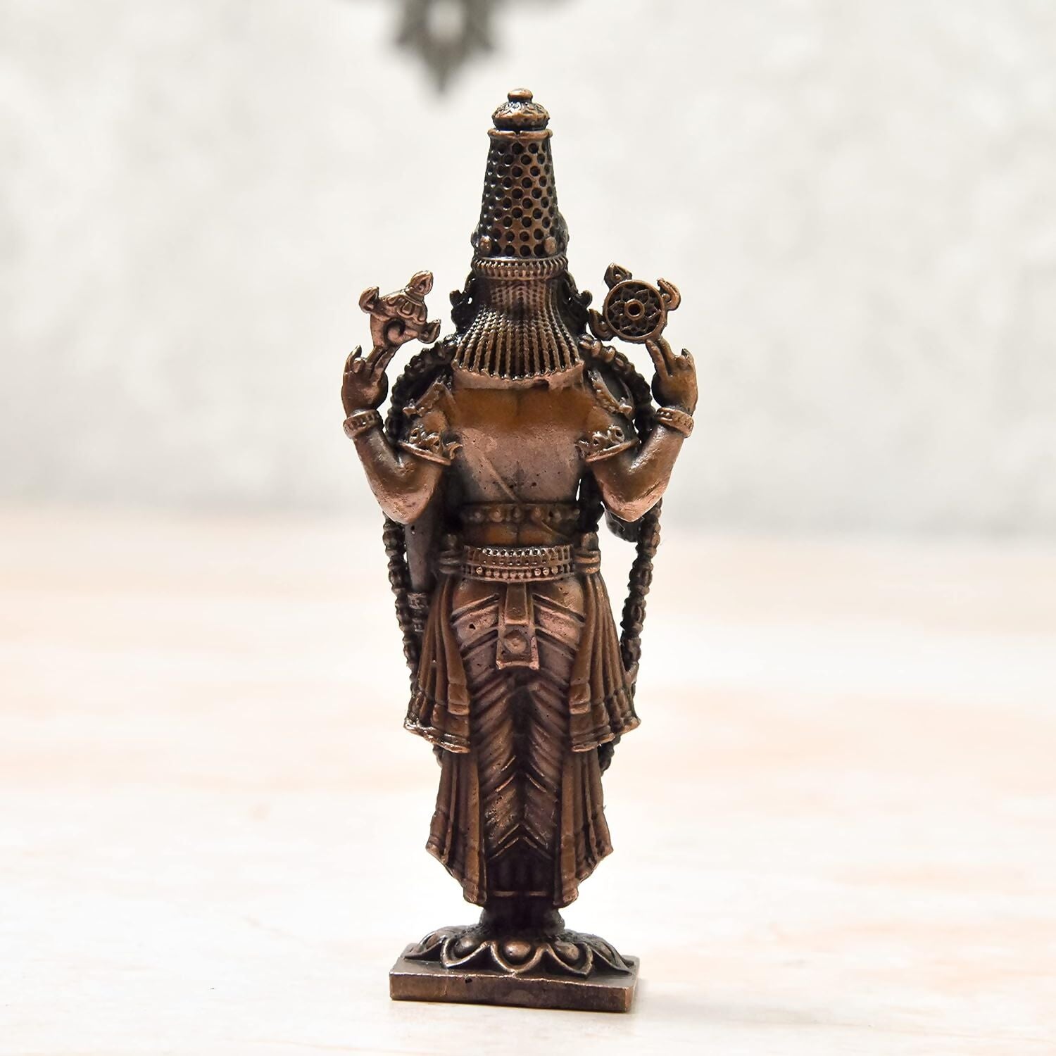 Bhimonee Decor Handmade Copper Balaji Idol - Grab2buy