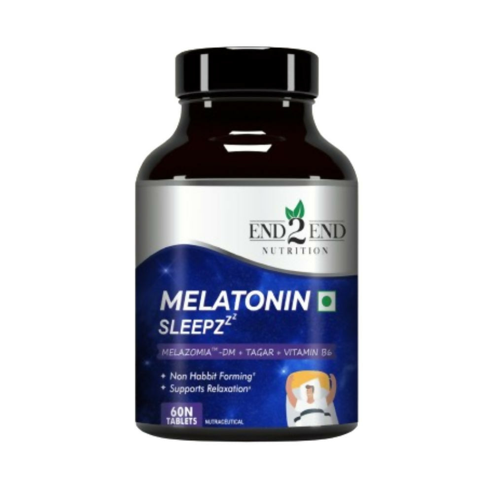 End2End Nutrition Melatonin Sleepzzz Tablets 