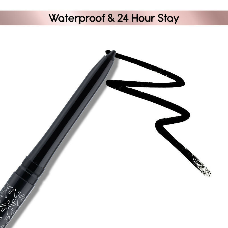 Kay Beauty Waterproof 24 Hour Kajal - Spade Black 