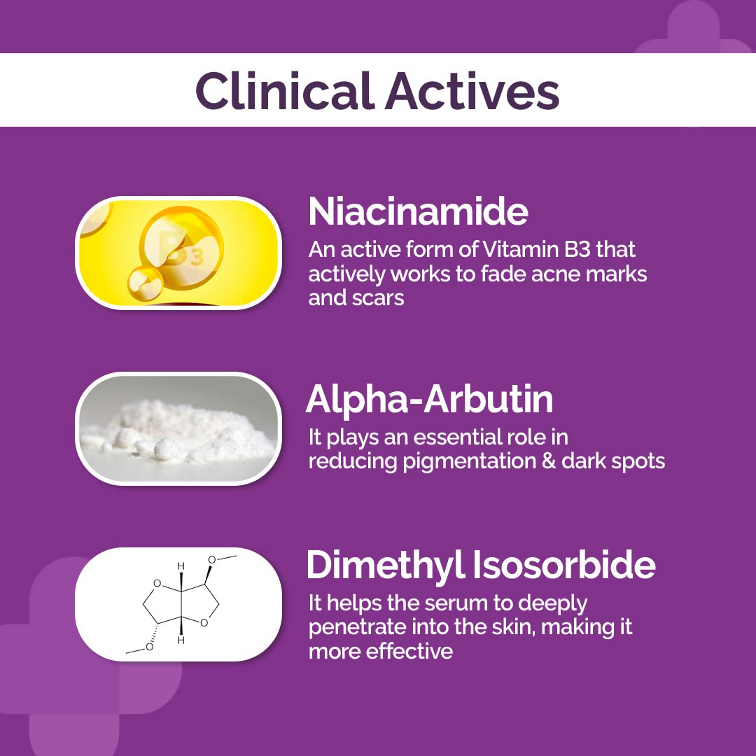 The Derma Co 5% Niacinamide Daily Face Serum With Alpha Arbutin & Multivitamin for Clear & Spotless Skin  Grab2Buy The Derma Co Grab2Buy