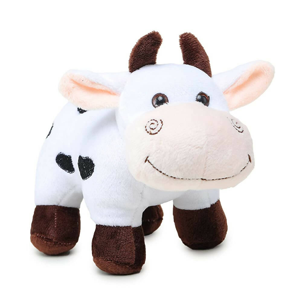 Webby Plush Standing Cow with Smiling Face Stuffed Soft Toy for Kids  Grab2Buy Webby Grab2Buy