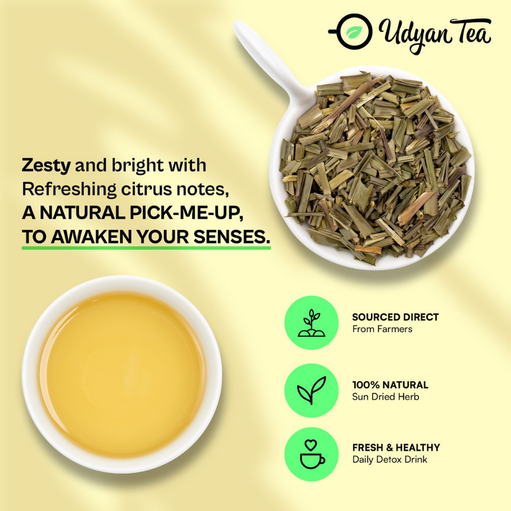 Udyan Tea Lemongrass Pure Herbal Tea  Grab2Buy Udyan Tea Grab2Buy