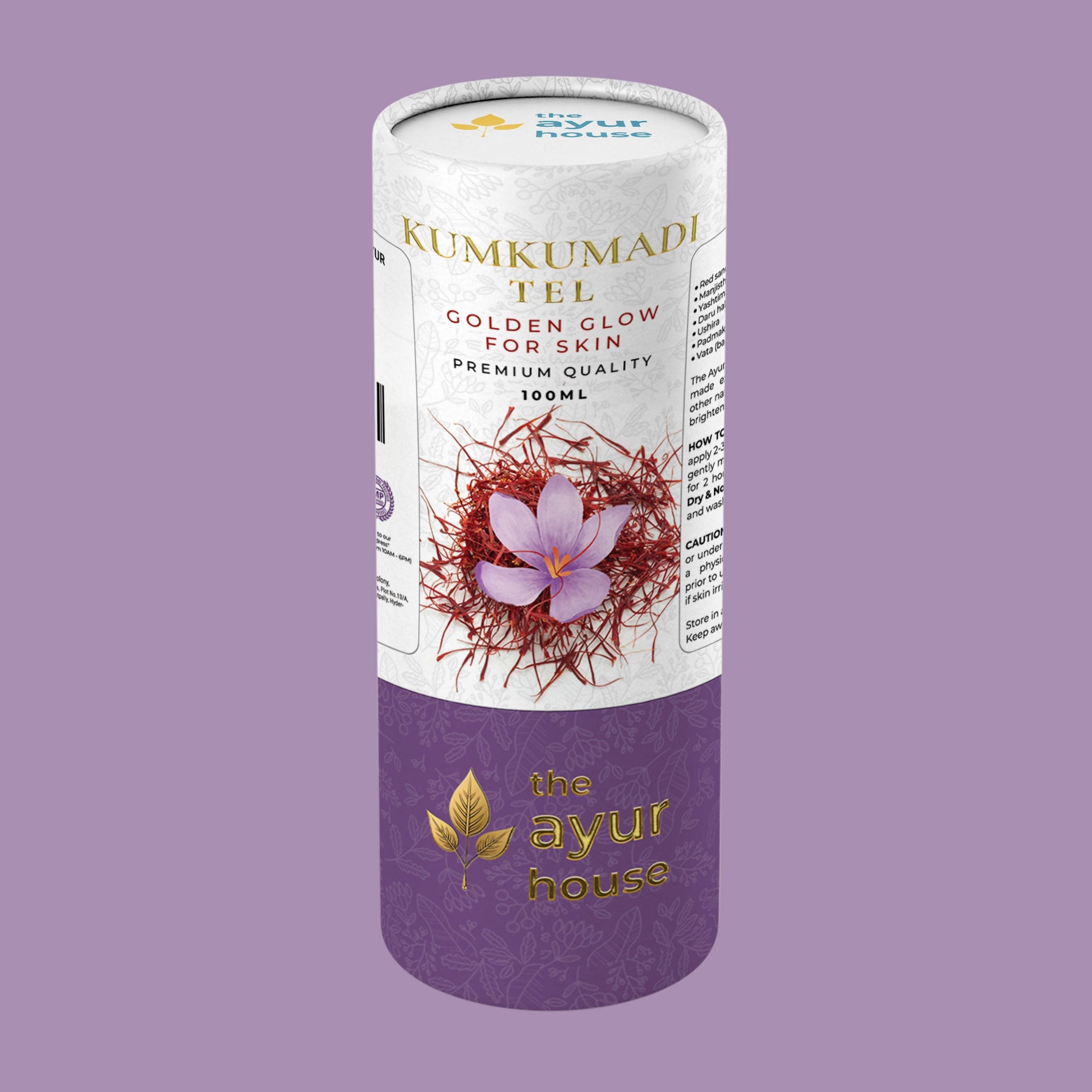 The Ayur House Kumkumadi Tel - Golden Glow Face Oil  Grab2Buy The Ayur House Grab2Buy