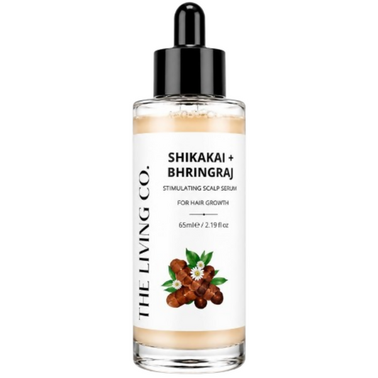 THE LIVING CO. Shikakai + Bhringraj Stimulating Scalp Serum  Grab2Buy THE LIVING CO. Grab2Buy