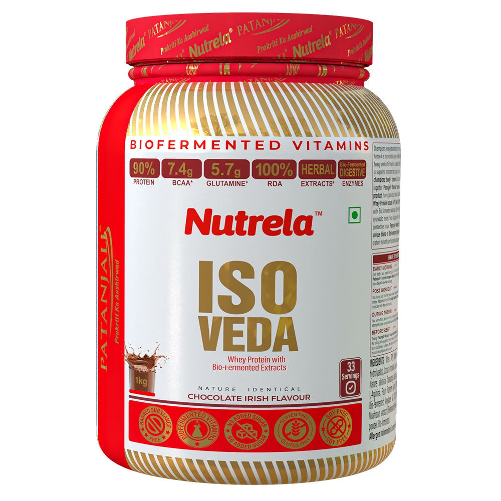 Patanjali Nutrela ISOVEDA Gold Powder 