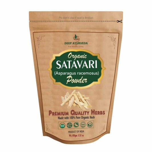 Deep Ayurveda Organic Satavari Powder 