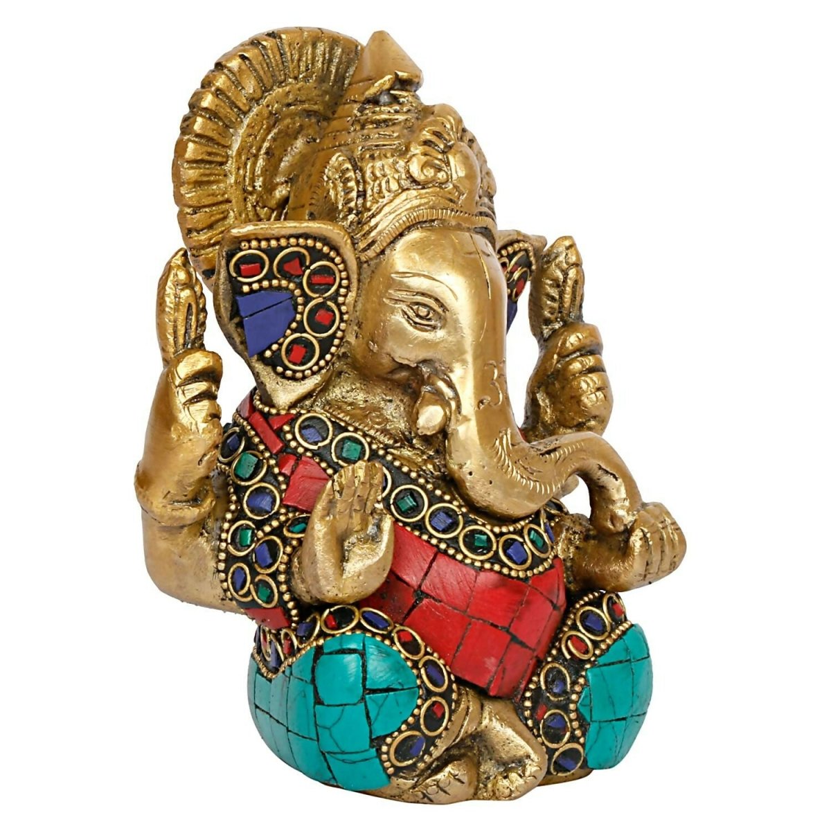 Artvarko Brass Idol Ganesha Murti - Grab2buy